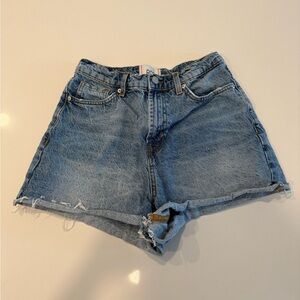 BDG A Line Shorts Denim Blue Women's Shorts